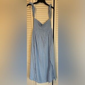 Lulu's Light Blue Maxi Skirt